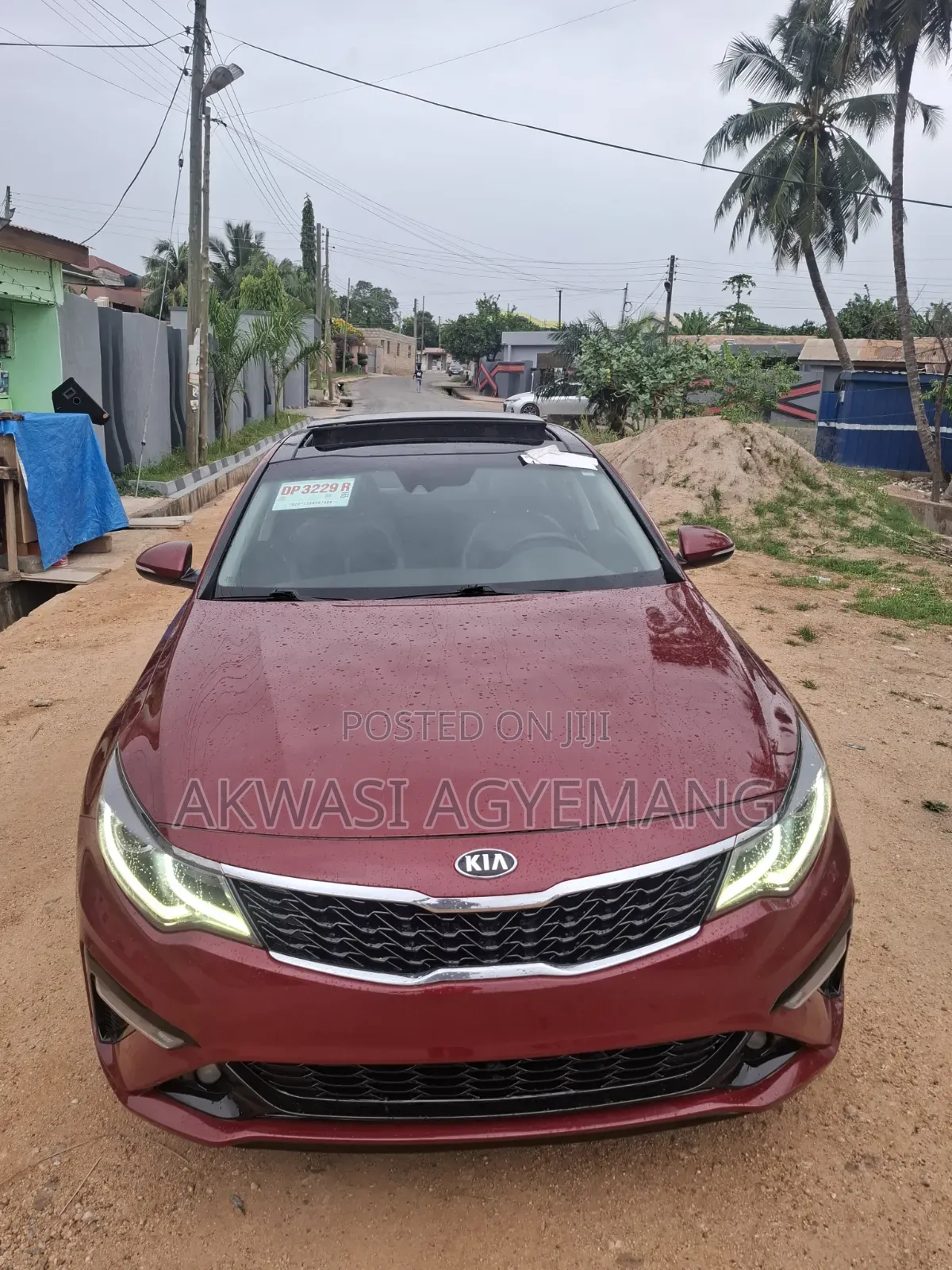 Kia Optima S 2019 Burgundy