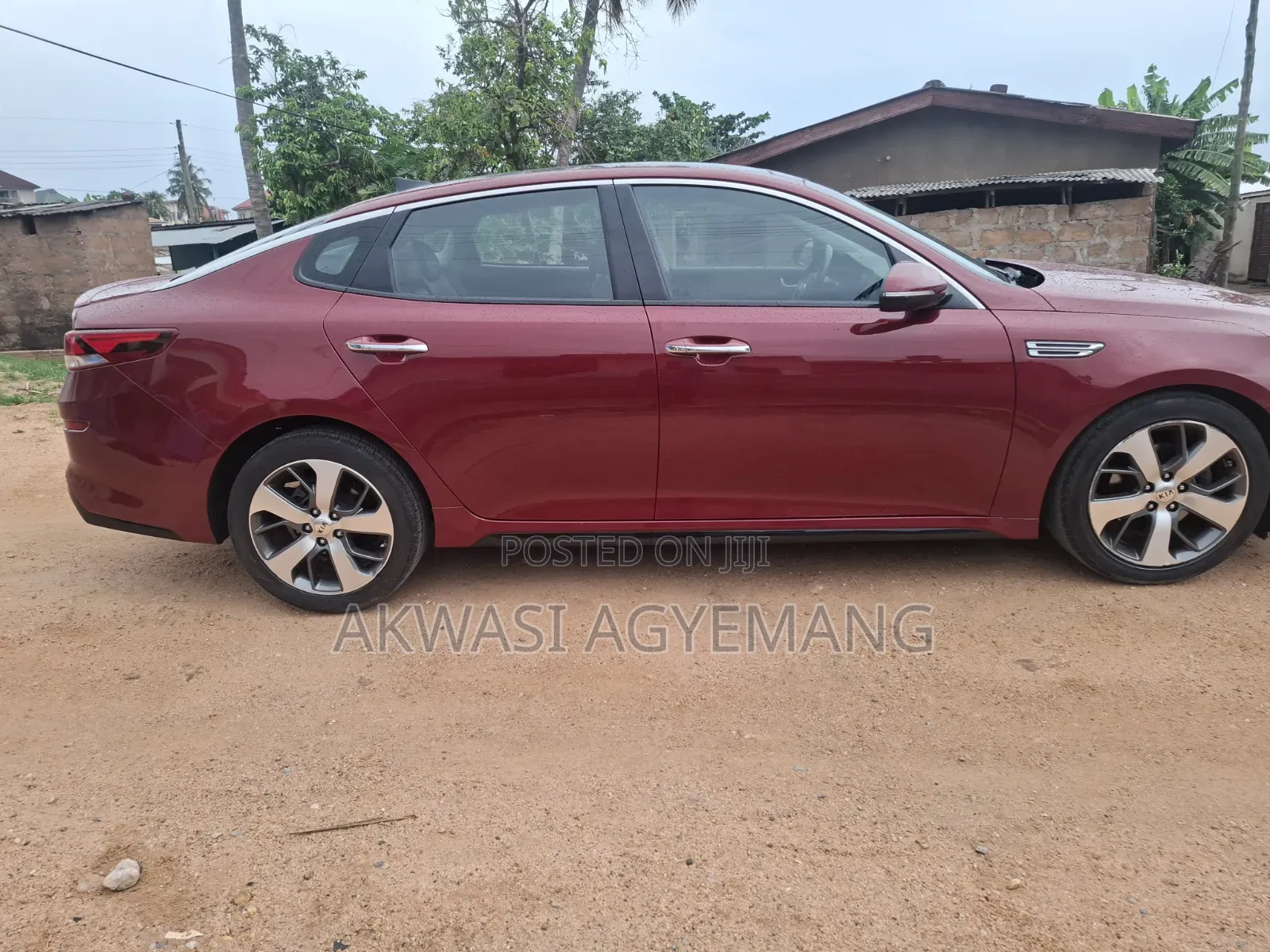 Kia Optima S 2019 Burgundy