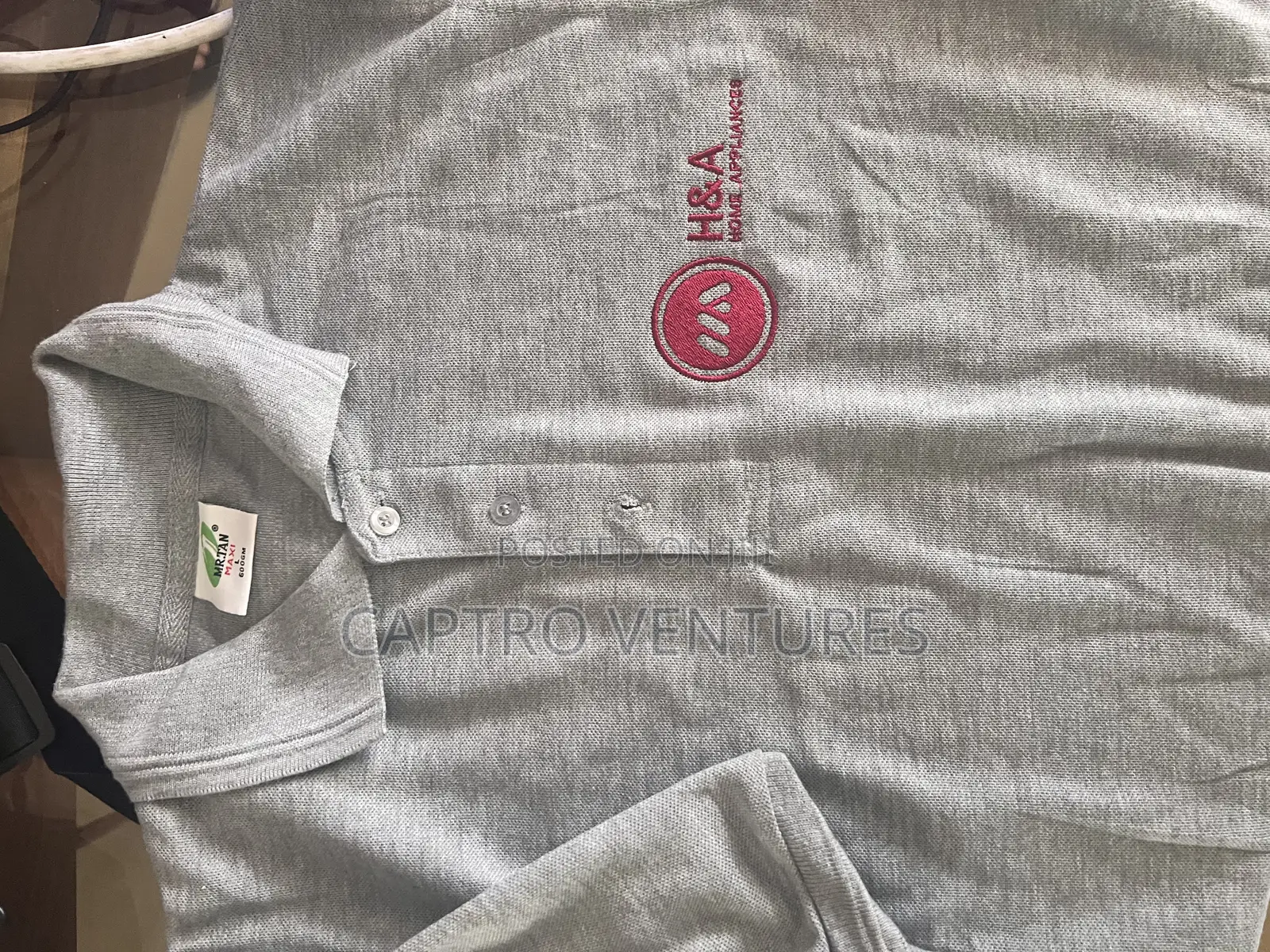 Tshirt /and Lacoste Embroidery