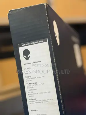New Laptop Alienware Aurora R16 32GB Intel Core Ultra 9 SSD 2T