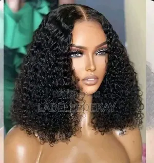 12inches 5*5 Closure Wet Curls Wig Cap