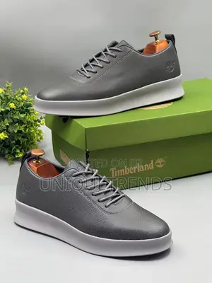 Timberland Casual Leather Sneakers (Grey)