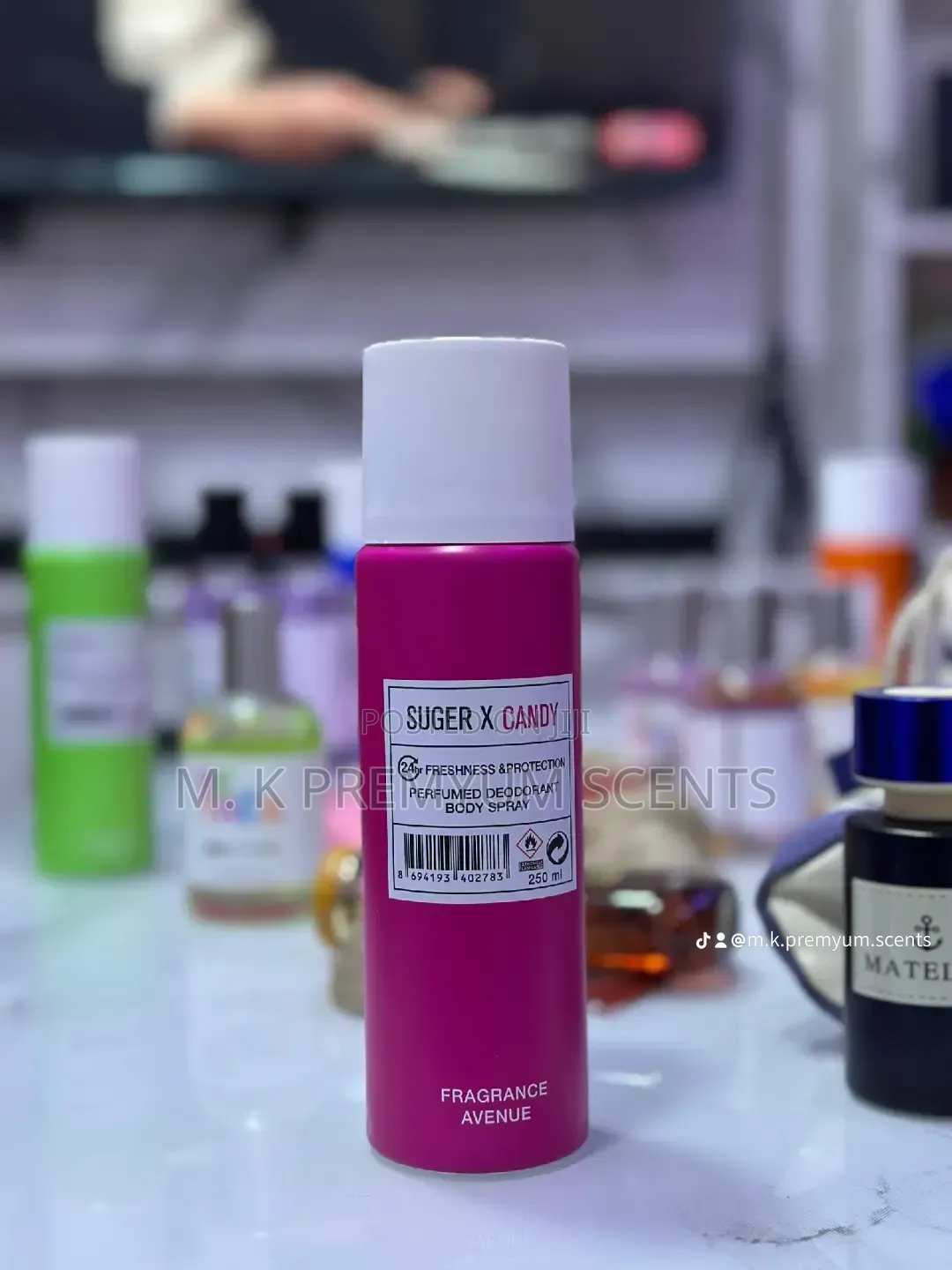 Sugar, Dove Men and Right Guard Sprays