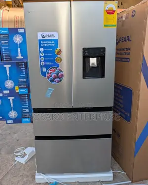 Pearl 531l French Door Refrigerator With Water Dispenser