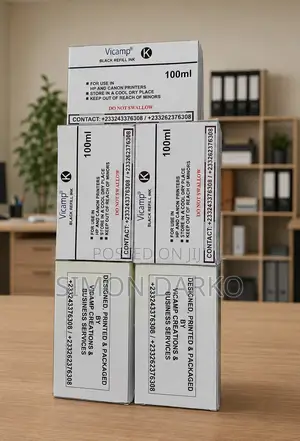 Black Refill Ink for Hp/Canon/Epson Inkjet/Deskjet/Office/Printers