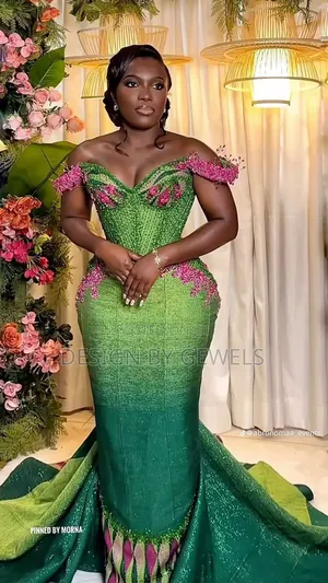 Kente Sewing + Beading for Engagement and Wedding