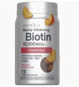 Biotin Gummies | Beauty Enhancing Supplement | Hair, Skin, and Nails