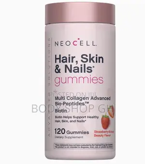 Hair Skin and Nails Gummies With Multi Collagen + Vitamin C and Biotin