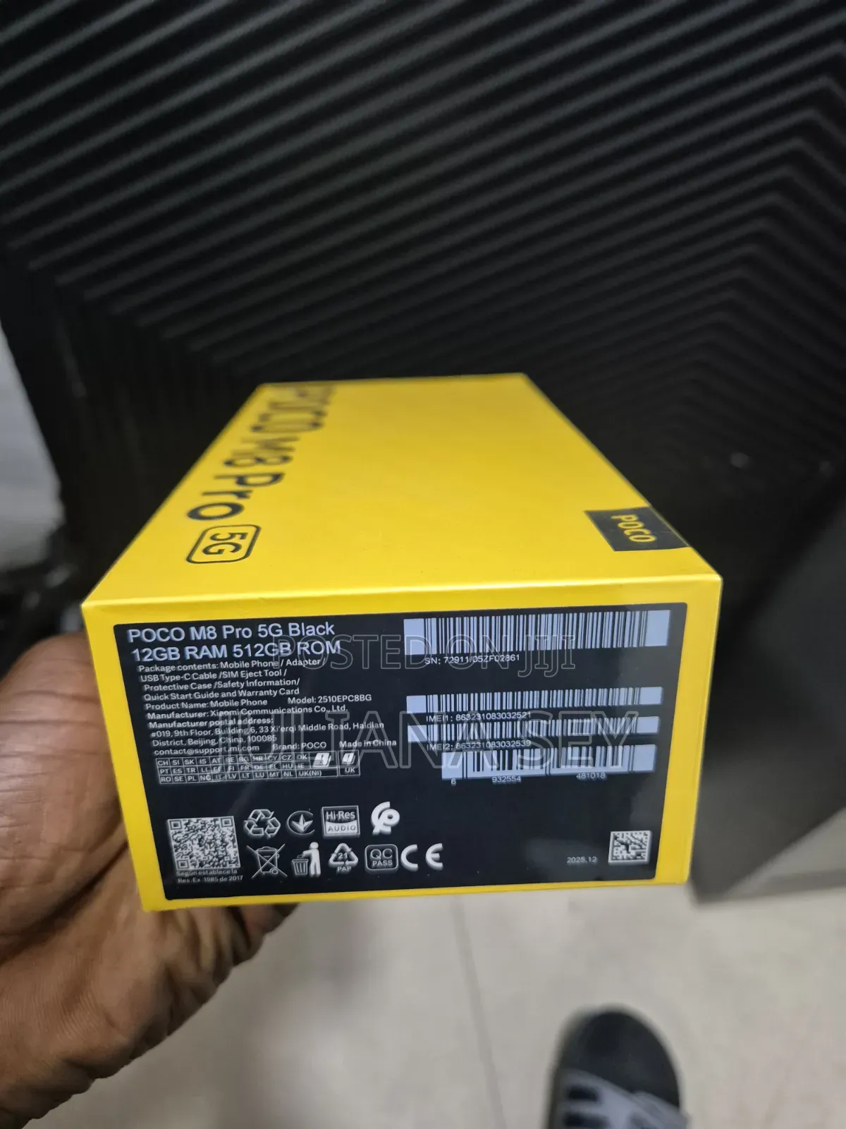 New Xiaomi Poco M8 Pro 512 GB Black