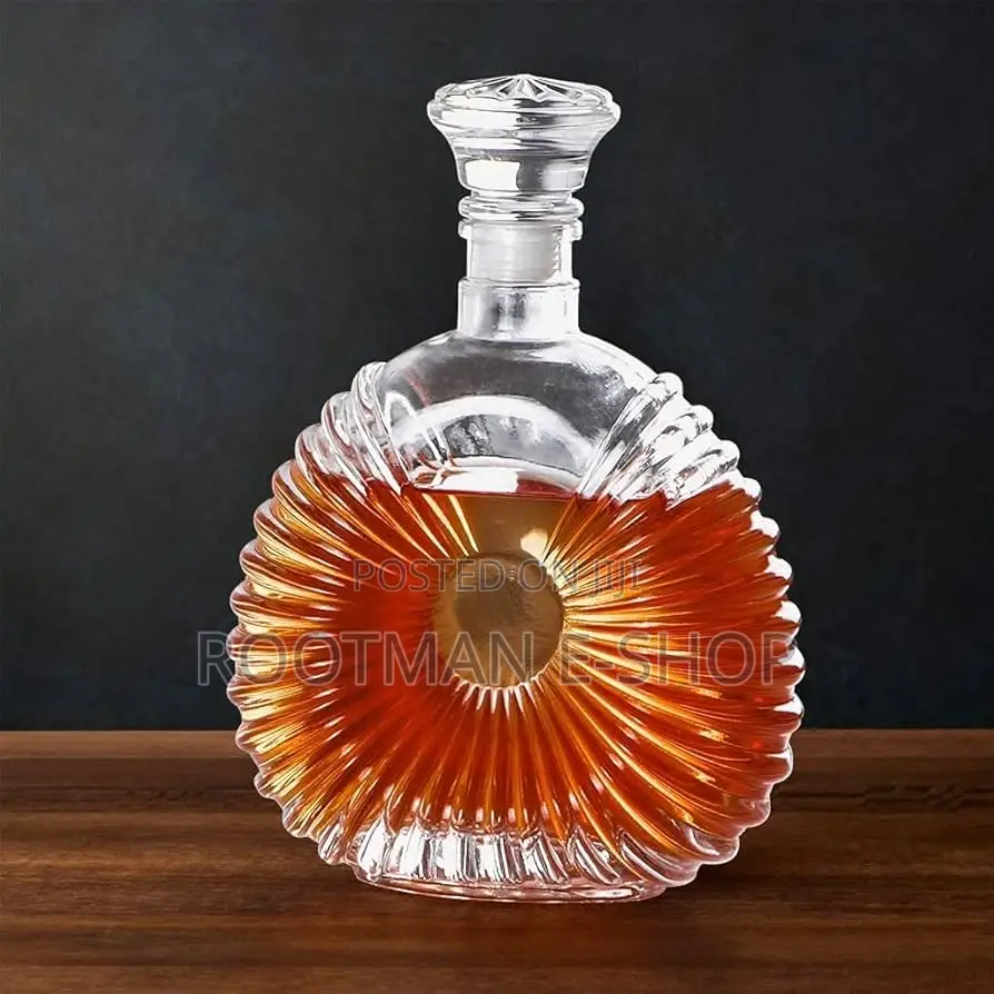 Solid Crystal Liquor Decanter Bottle
