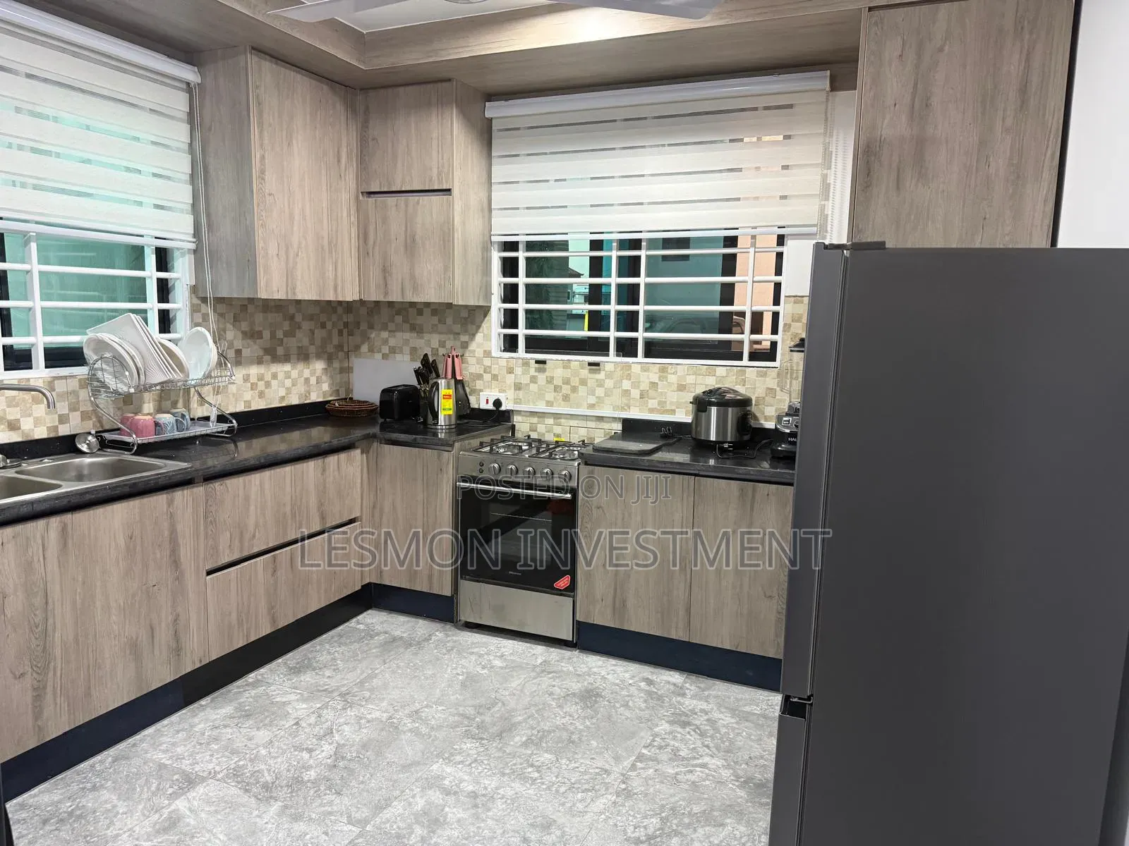 Furnished 2bdrm Apartment in Lesmon Investment, Papaye for rent
