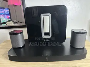 Sonos Playbase With Sonos Gen2 Subwoofer + Surround One Sl Speaker