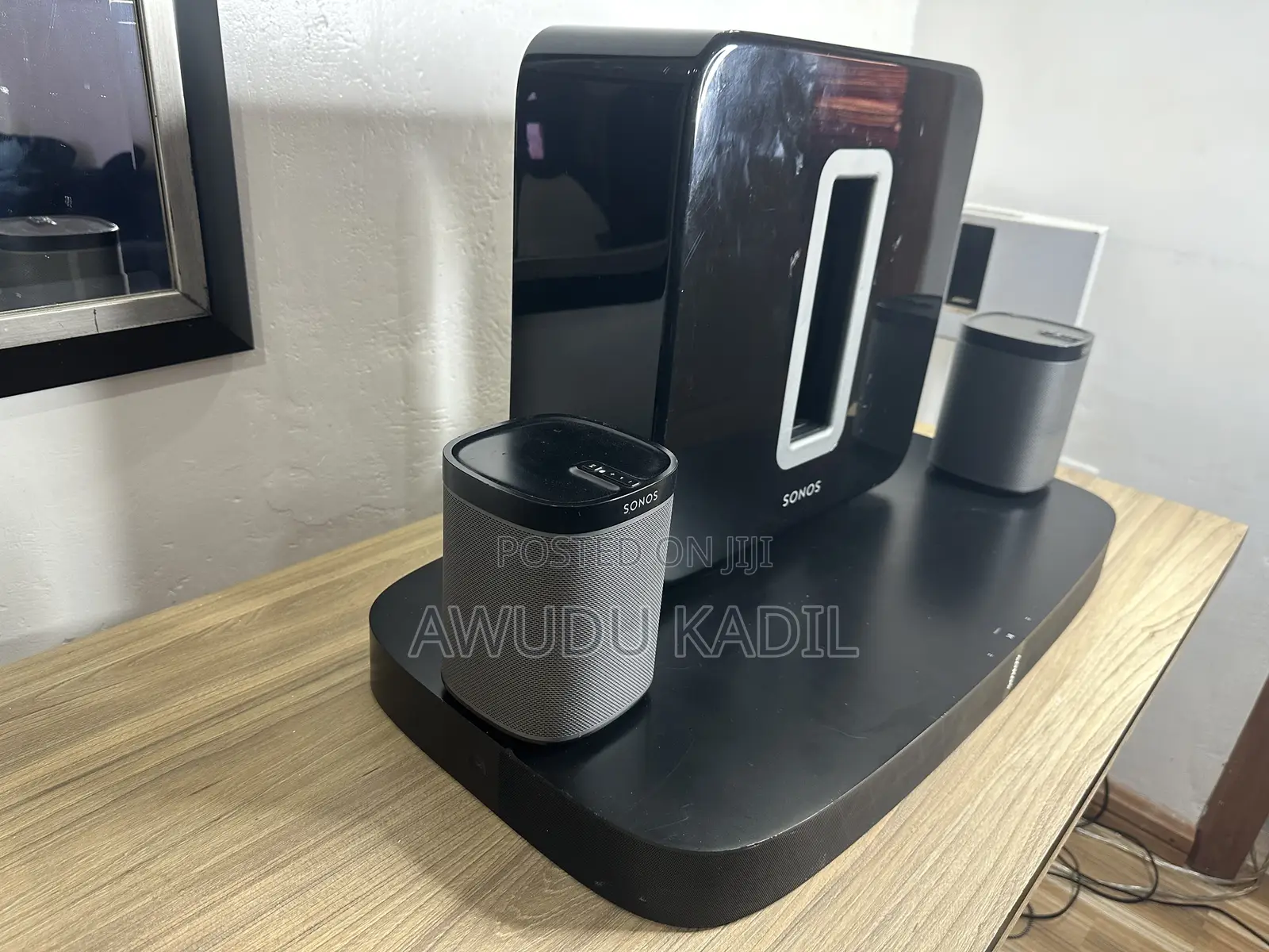 Sonos Playbase With Sonos Gen2 Subwoofer + Surround One Sl Speaker