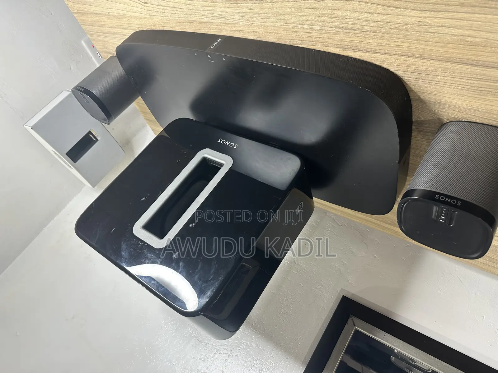 Sonos Playbase With Sonos Gen2 Subwoofer + Surround One Sl Speaker
