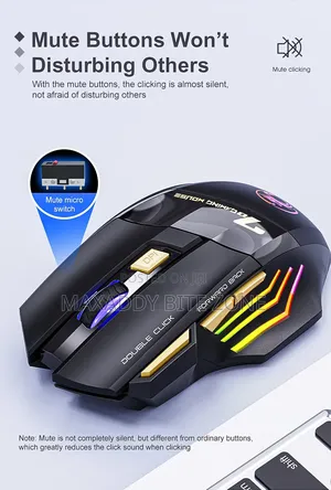 Imice Gw-X7 3200dpi Wireless Gaming Mouse Usb