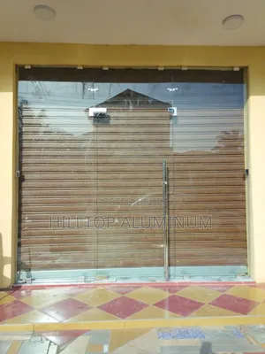 Frameless Swing Double Door Glass