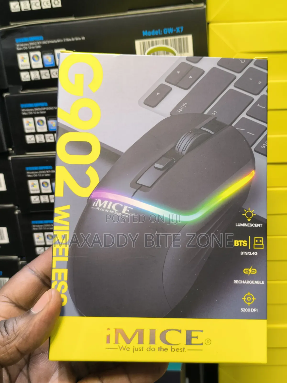 Imice G902 Wireless Gaming Mouse Usb