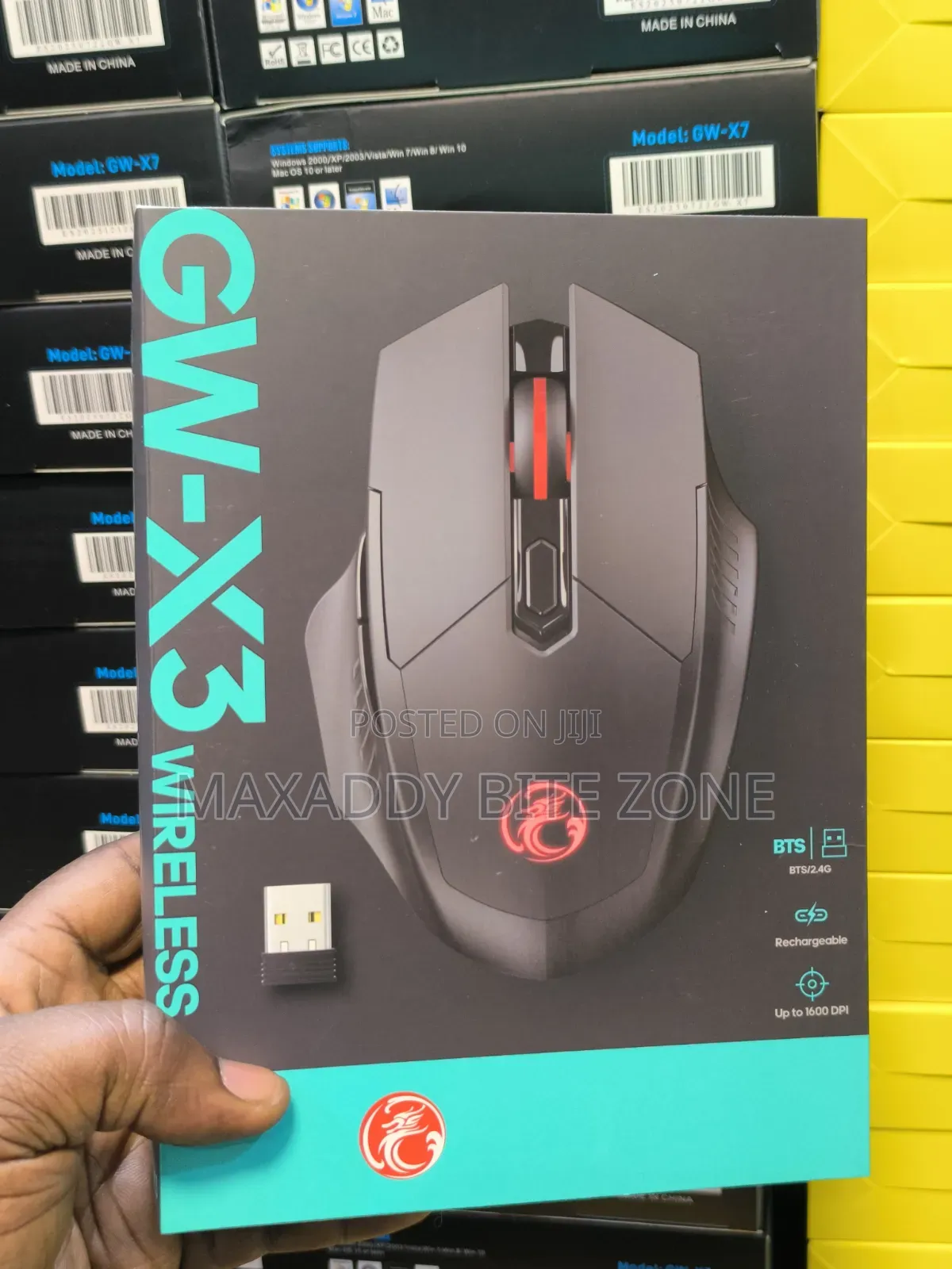 Imice Gw-X3 Wireless Gaming Mouse Usb