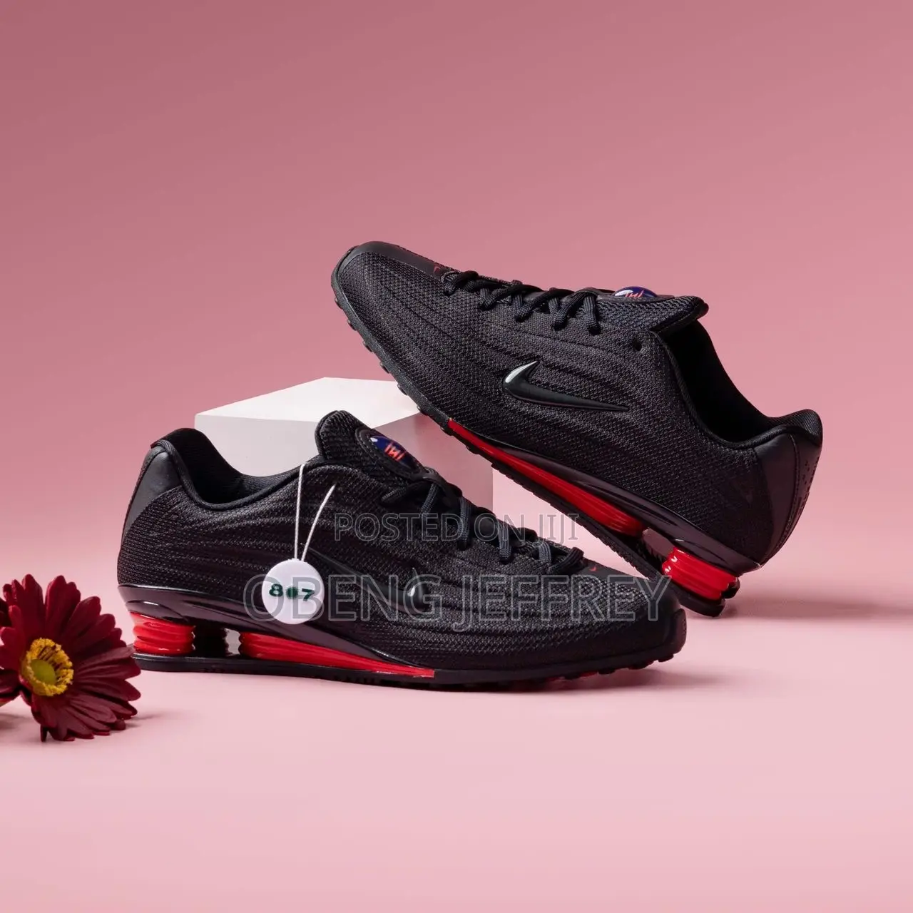 Original Nike Shox Z Black/University Red
