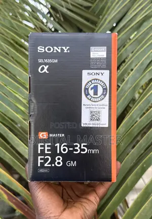 Sony Fe 16-35mm F2.8 Gm Lens