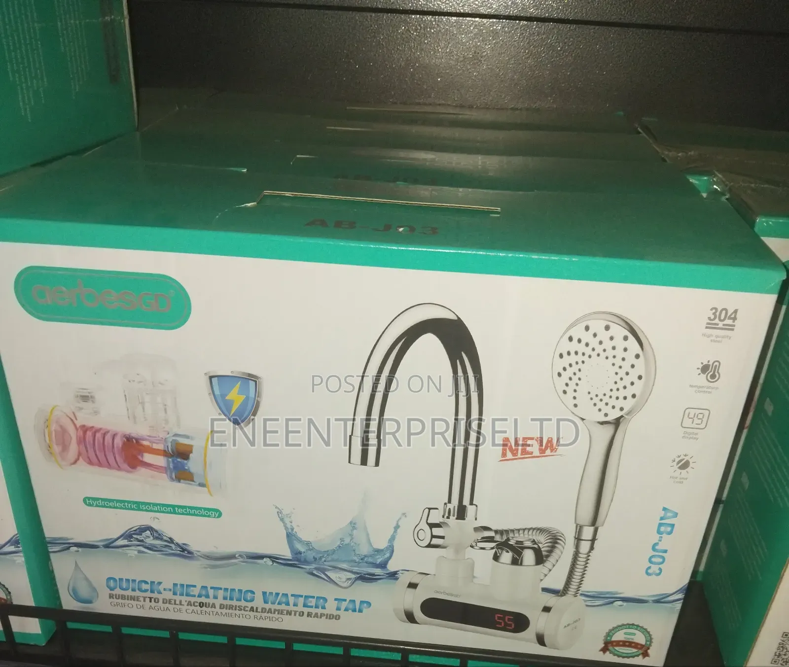 Quick-Heating Water Tap