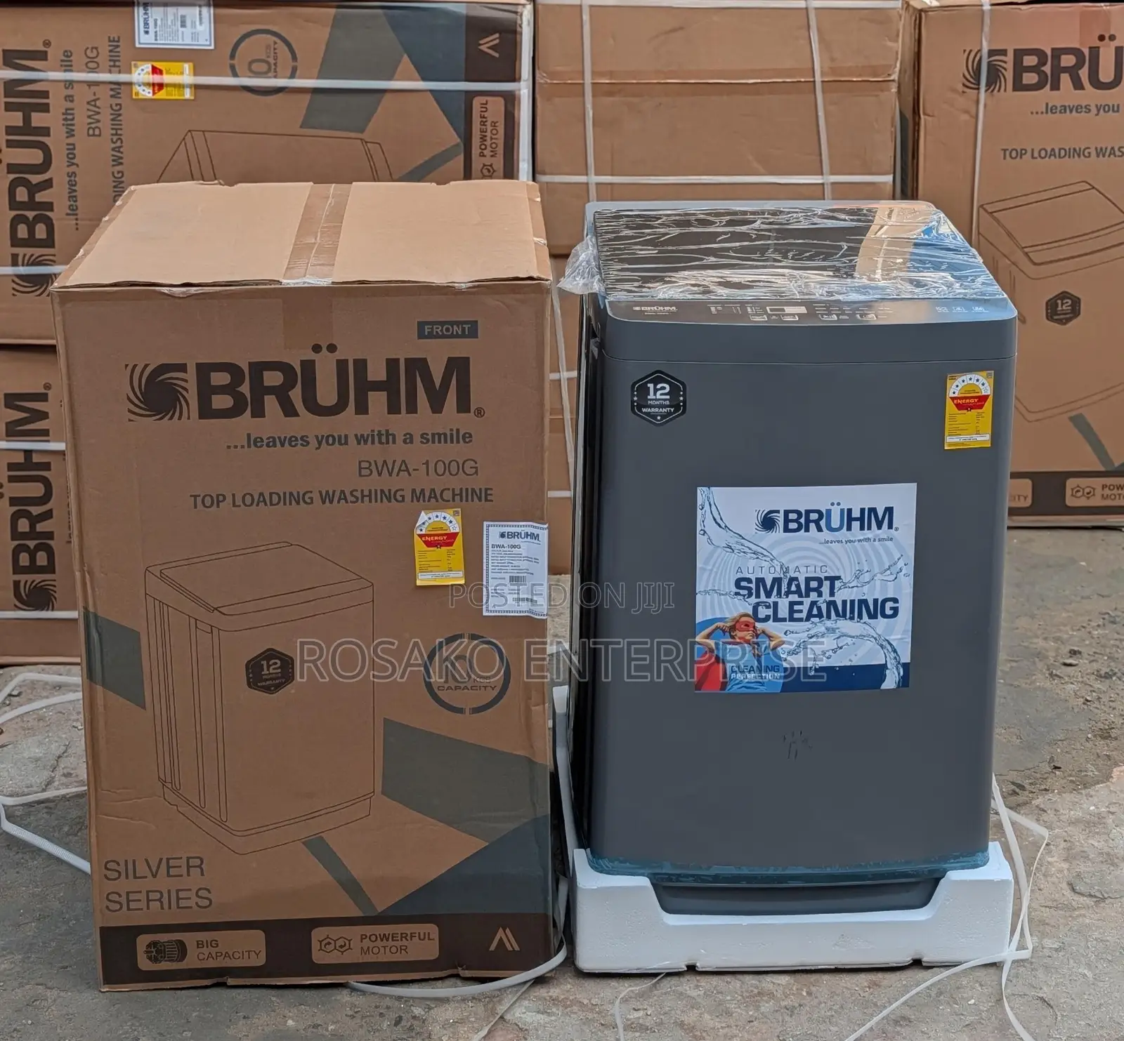 Bruhm 15kg Top Load Fully Automatic Washing Machine