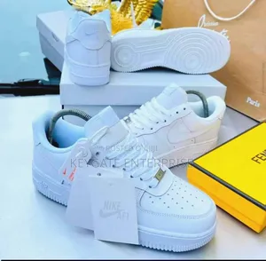 Nike Air Force 1 White Small Lace