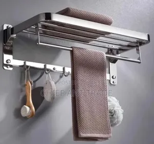 Chrome Adjustable Towel Rack / Bars