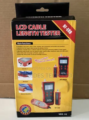 Noyafa Nf-868 Lcd Display Network Cable Tester