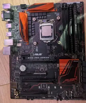 Asus B150 Pro Gaming Mother With 6700 Intel Core I7 Processor