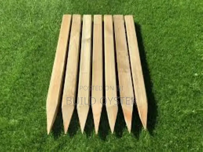 Wooden Pegs for Construction Foundation Works