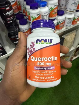Now Quercetin 500 Mg Capsules