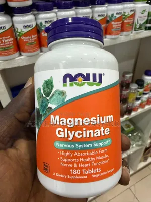Now Magnesium Glycinate 180 Capsules