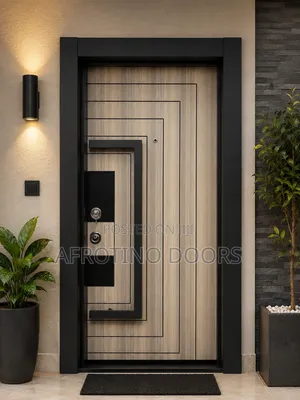 Elegant Security Door Big Single