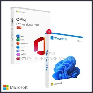 Microsoft Office 2024 Pro Plus + Microsoft Windows 11 Pro (Bundel)