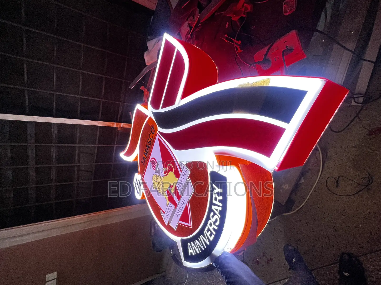 Anniversary 3d Sign