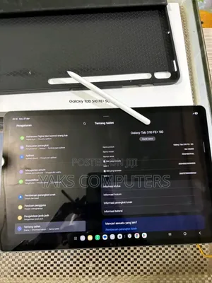 New Samsung Galaxy Tab S10 FE+ 256 GB Black