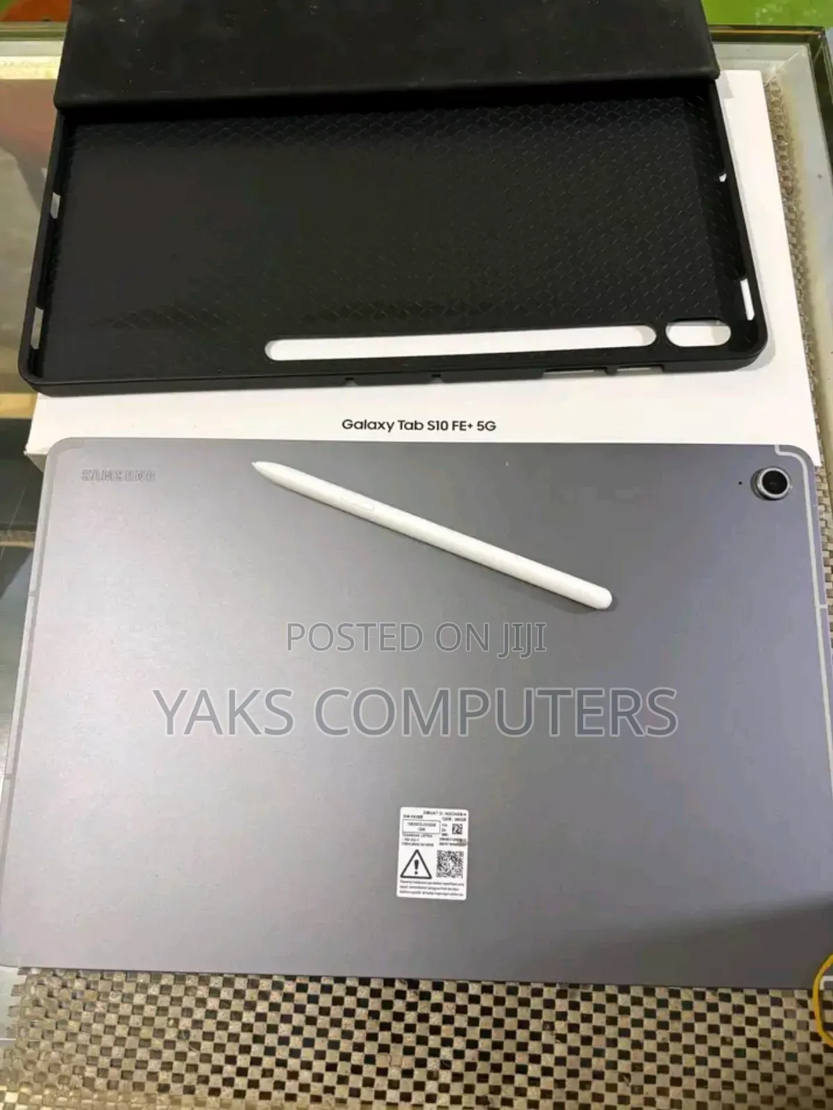 New Samsung Galaxy Tab S10 FE+ 256 GB Black