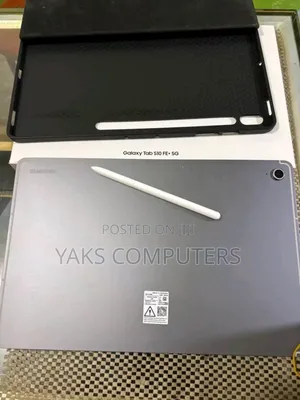 New Samsung Galaxy Tab S10 FE+ 256 GB Black