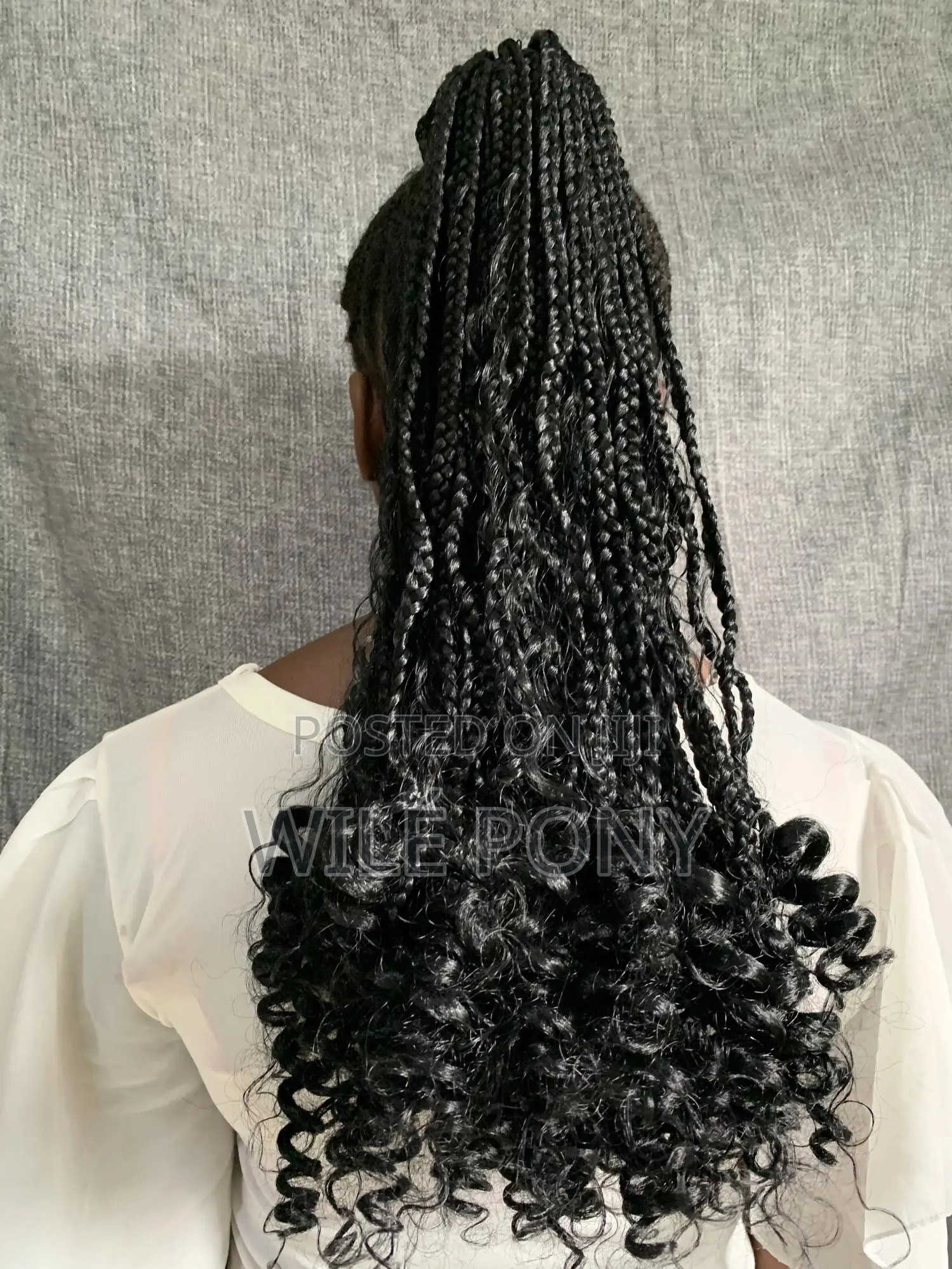 (20 Inches) Braided Boho Ponytail