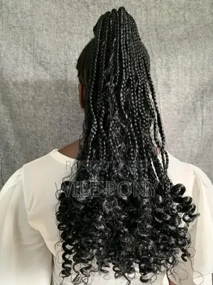 (20 Inches) Braided Boho Ponytail