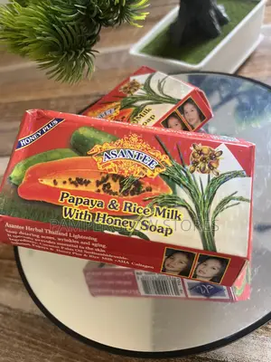 Asantee Papaya Rice Milk With Honey Soap