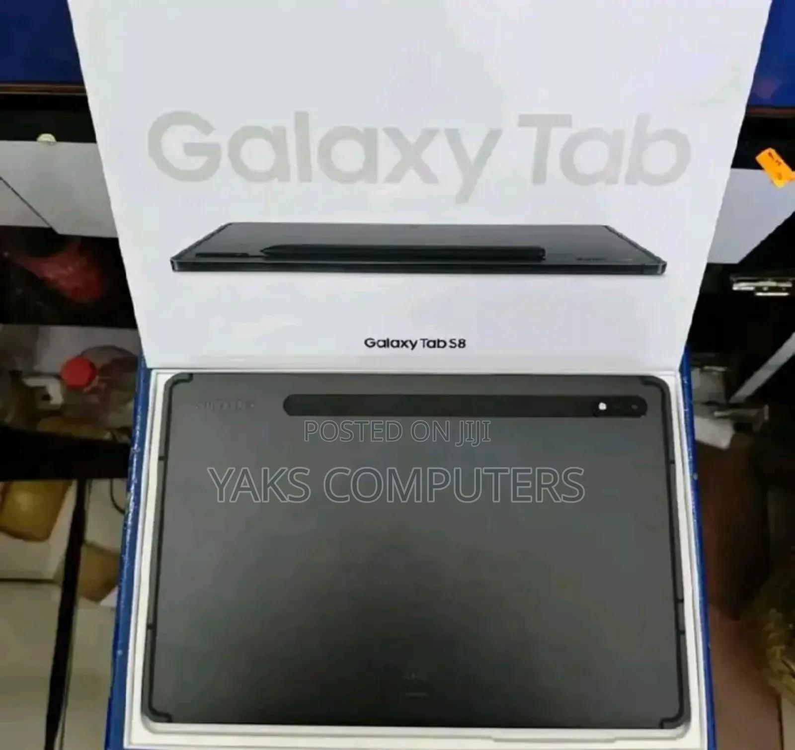 New Samsung Galaxy Tab S8 256 GB Black