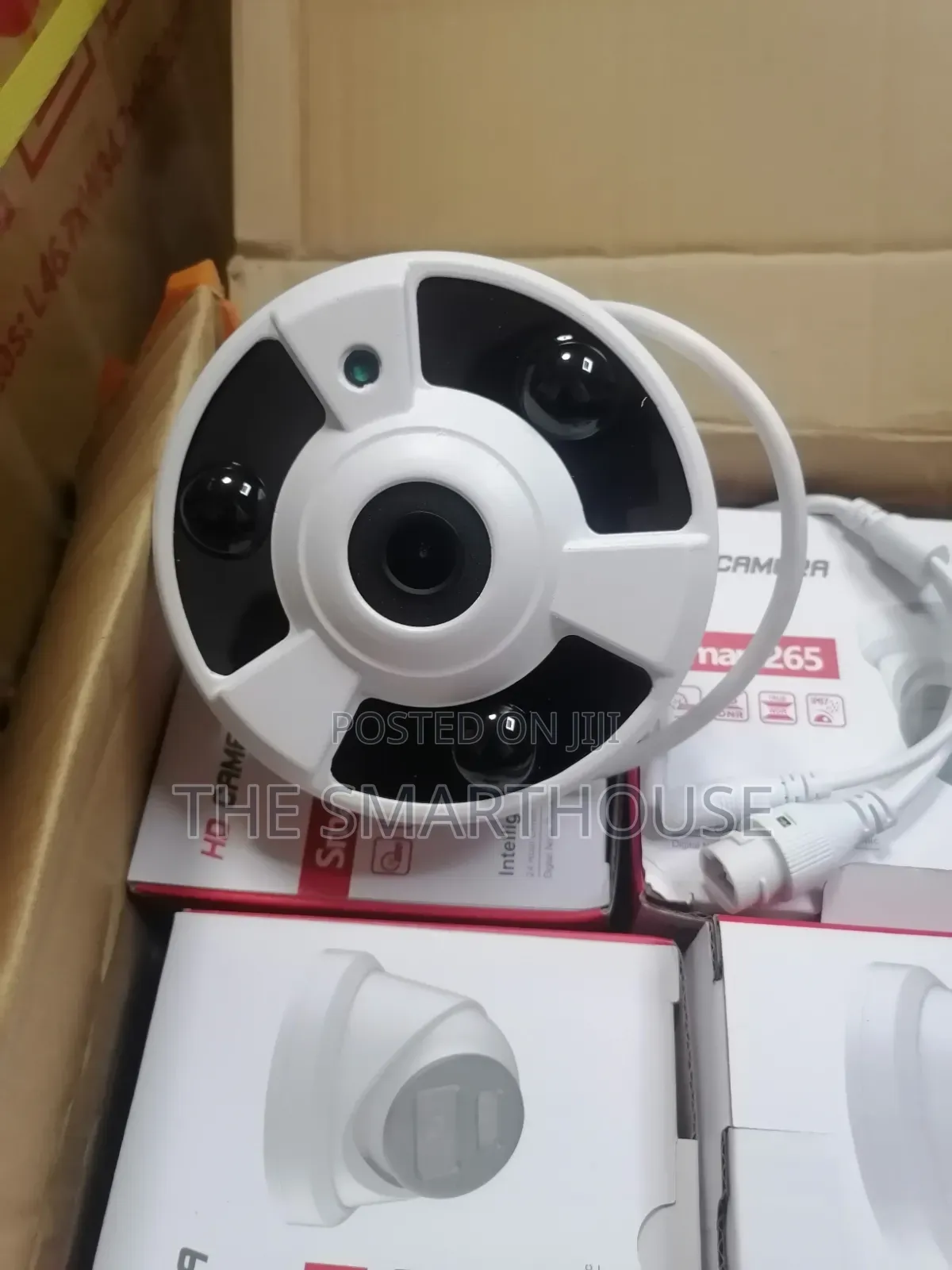 Smart Fisheye 360 Degree Viewing Poe Camera