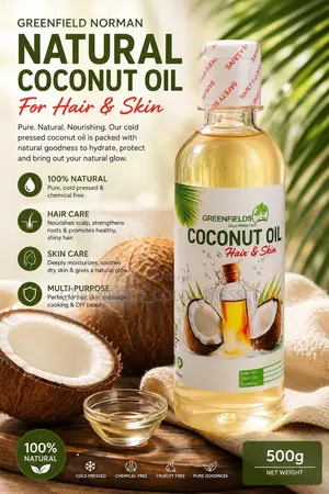 Coconut Oil Hair and Skin