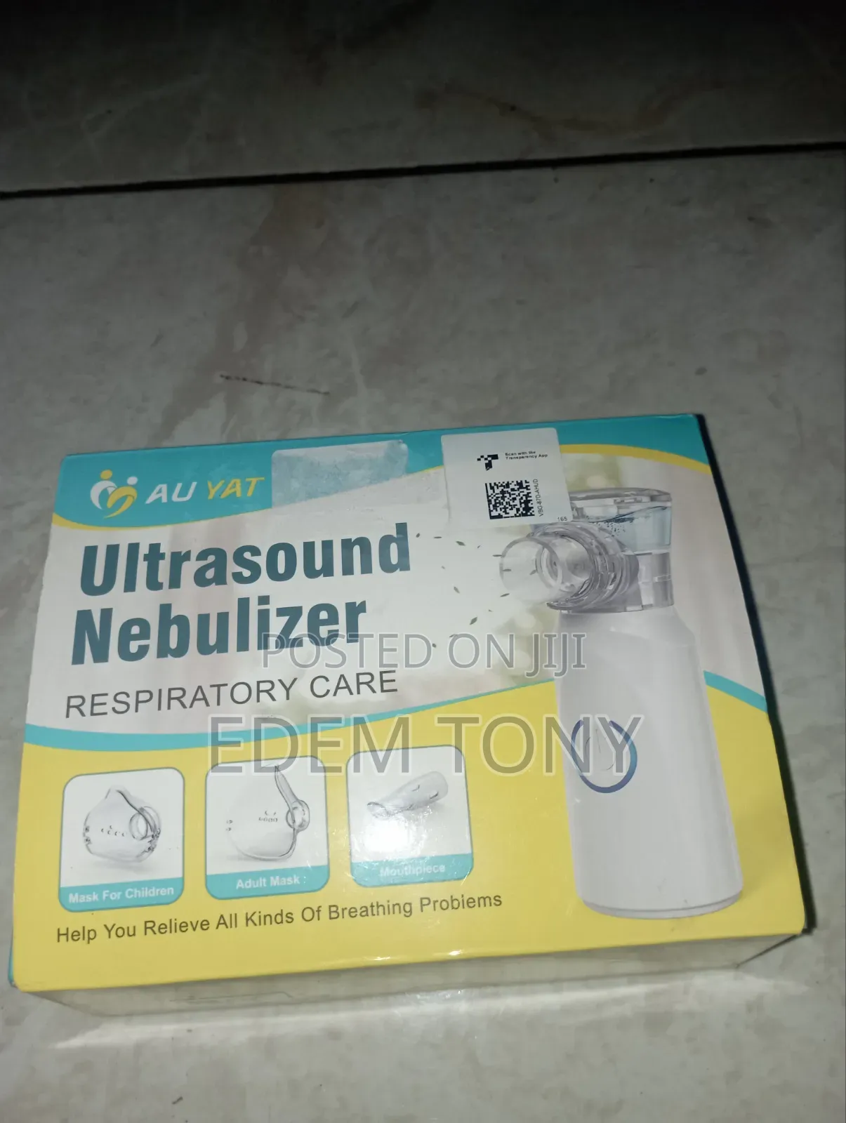 Ultrasonic Nebuliser Machine for Adults, Rechargeable-Adults Kids