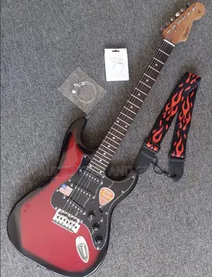 Fender Lead Guitar Set With (Strap and Capo)