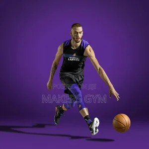 Basketball Base Jersey Nba Lakers/Black