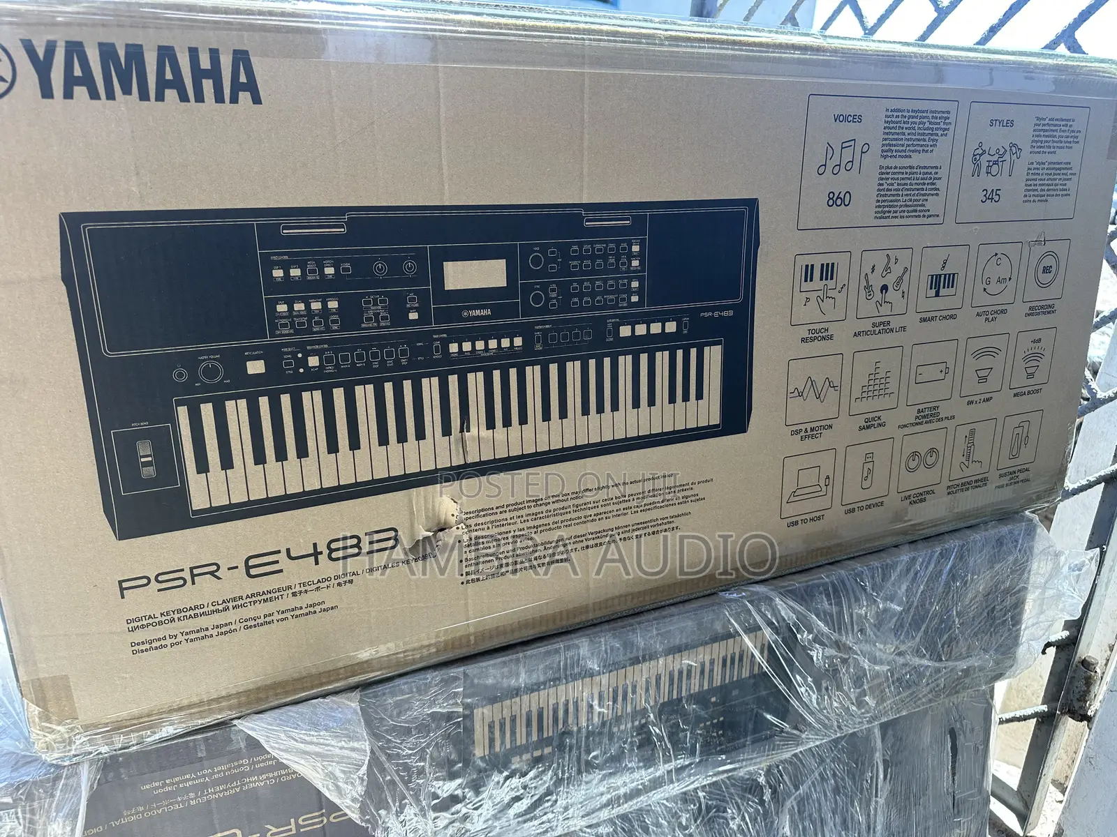 Yamaha PSR E483 Keyboard