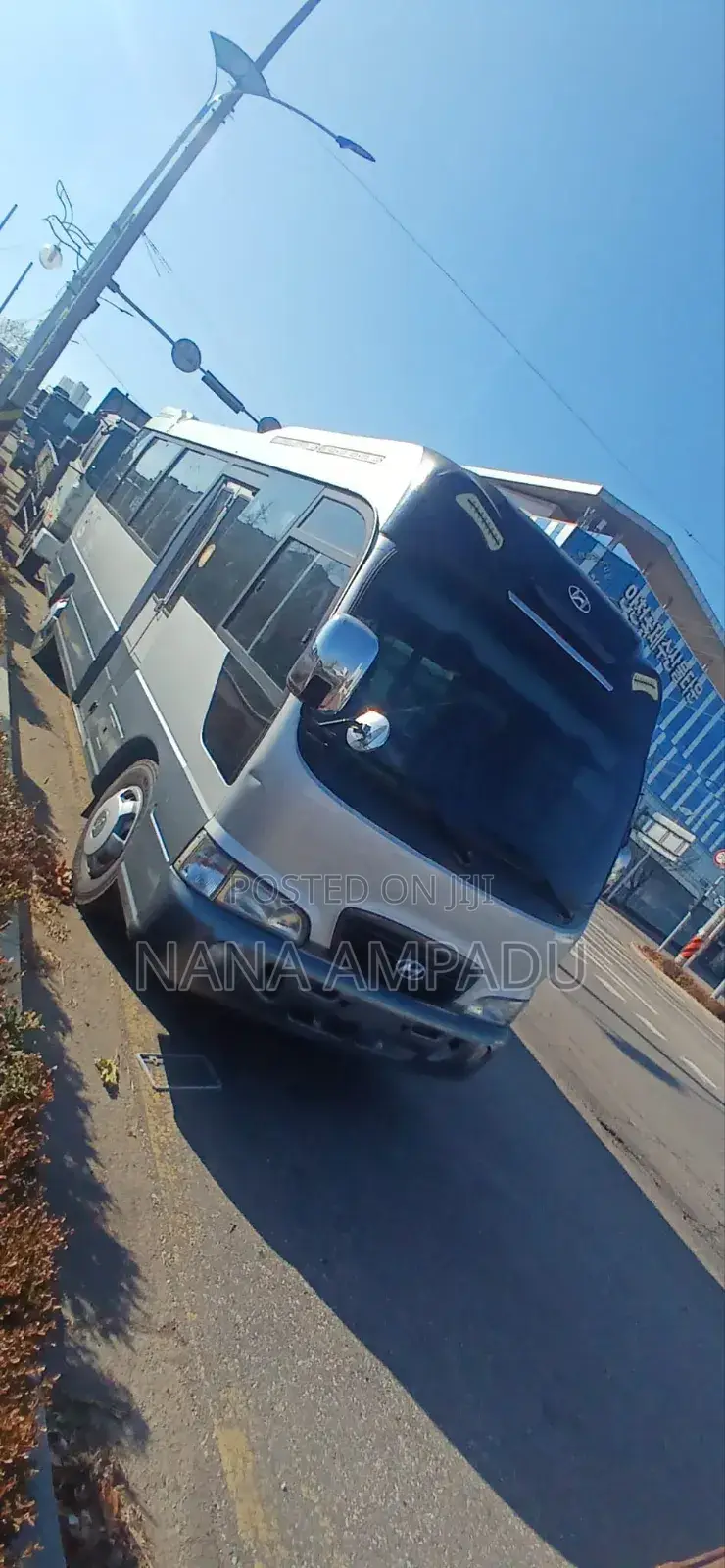 Hyundai County 2014 Silver
